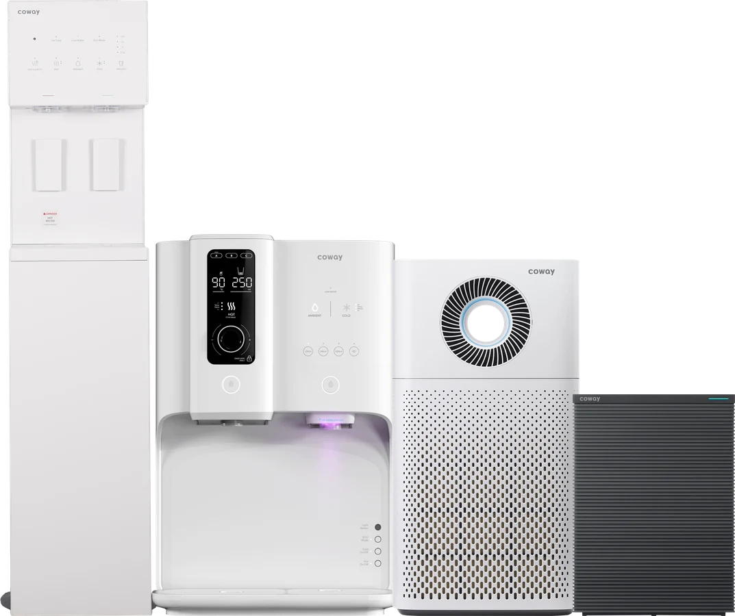 Water purifier dan air purifier Coway