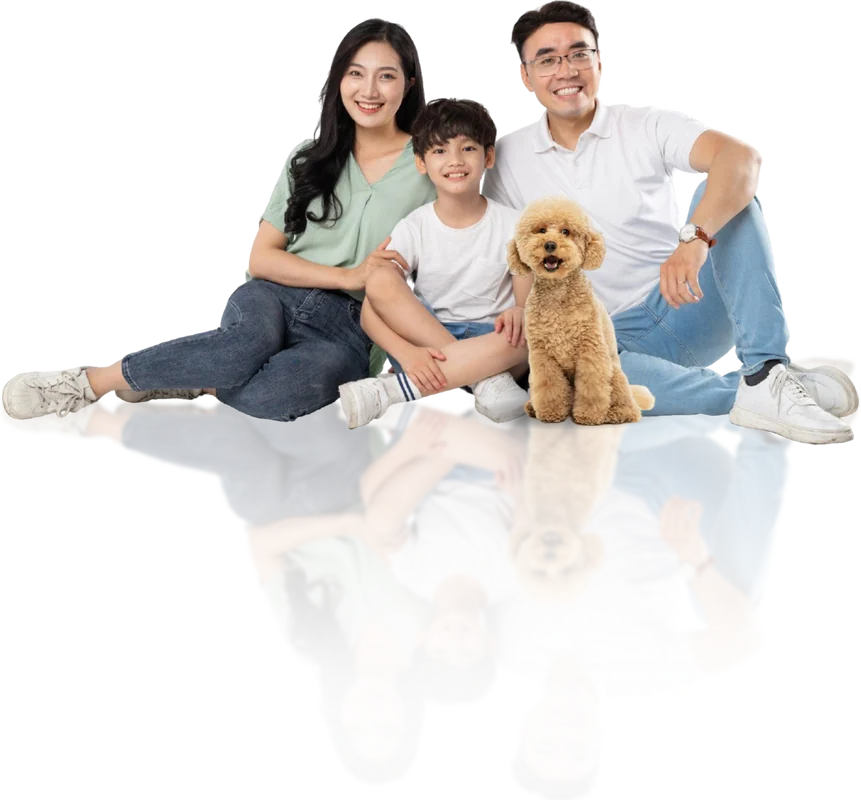 Keluarga di rumah